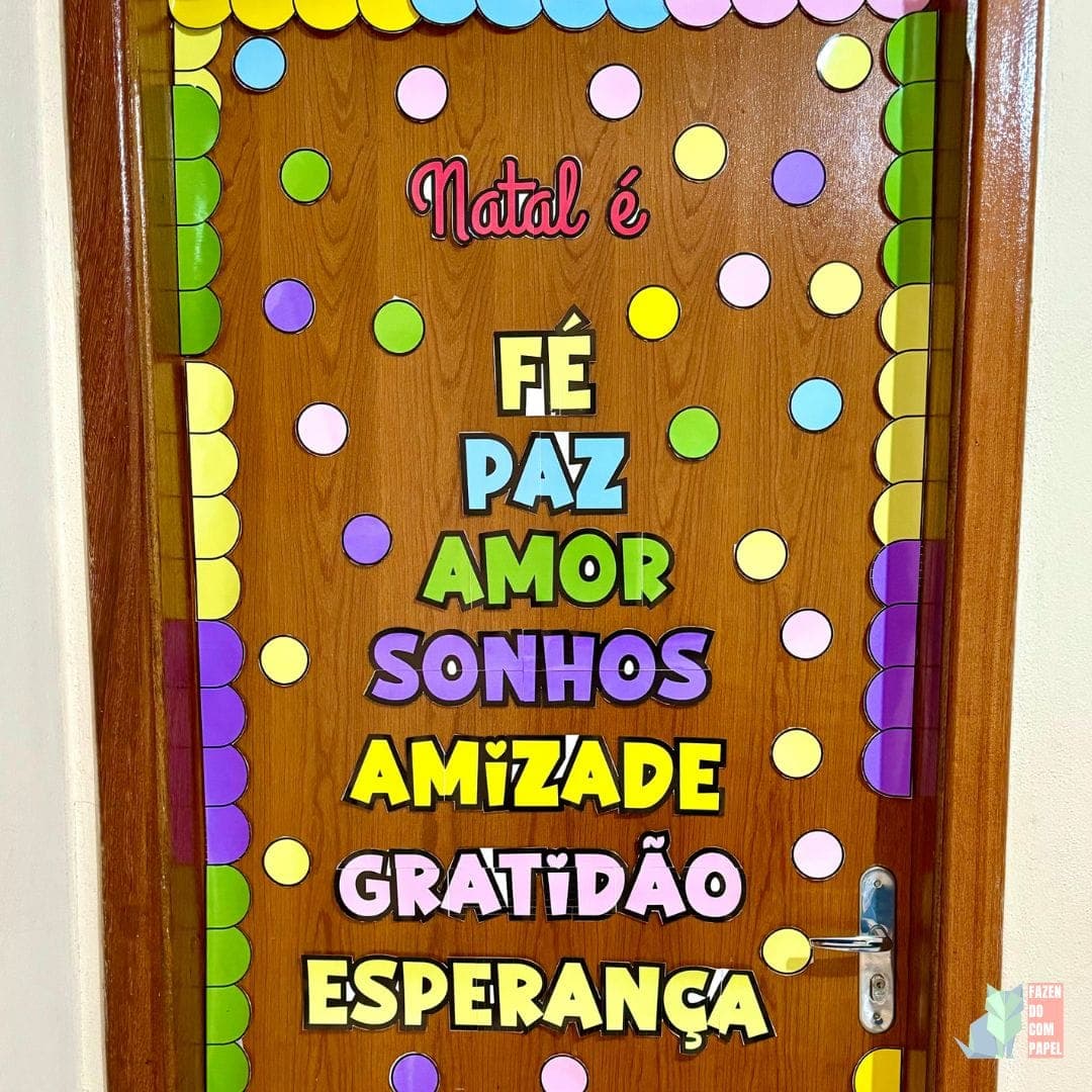 Decoração de Porta Natal — imagem 2