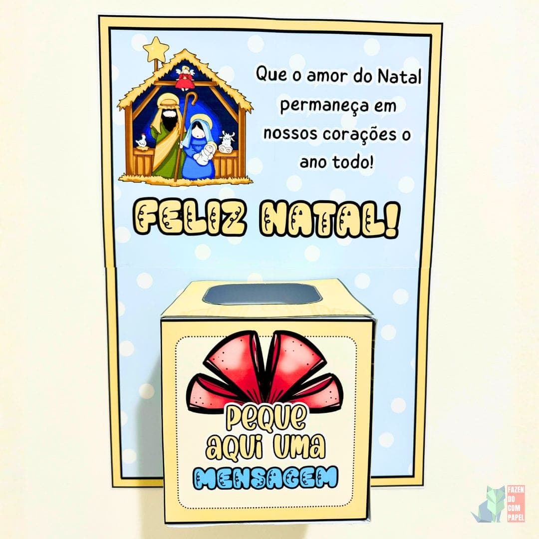 Cartaz Mensagem de Natal — imagem 2