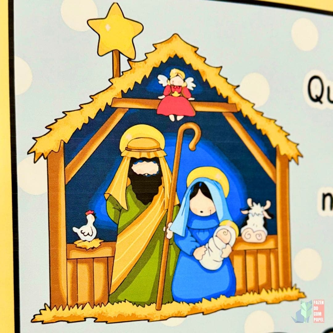 Cartaz Mensagem de Natal — imagem 4