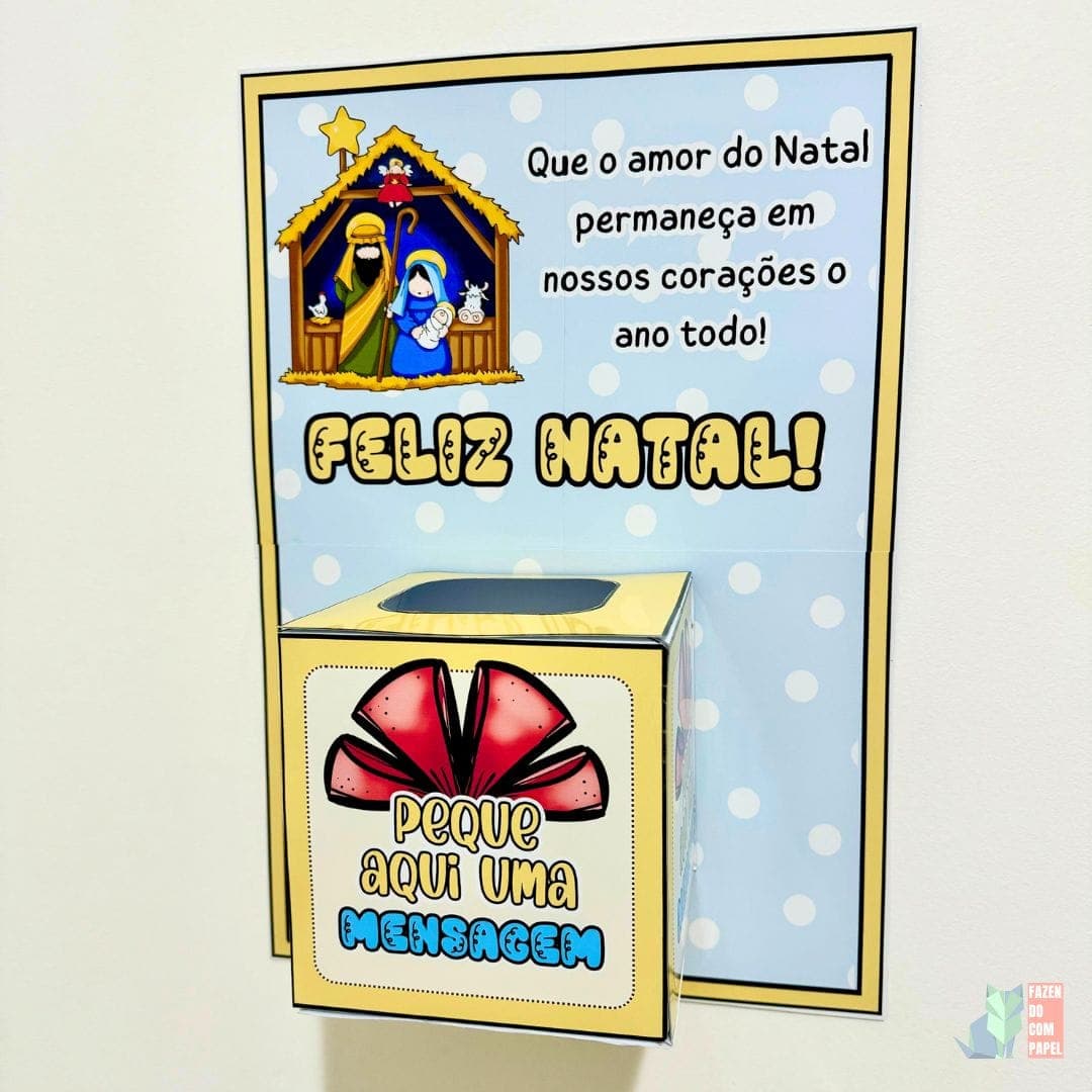 Cartaz Mensagem de Natal — imagem 5