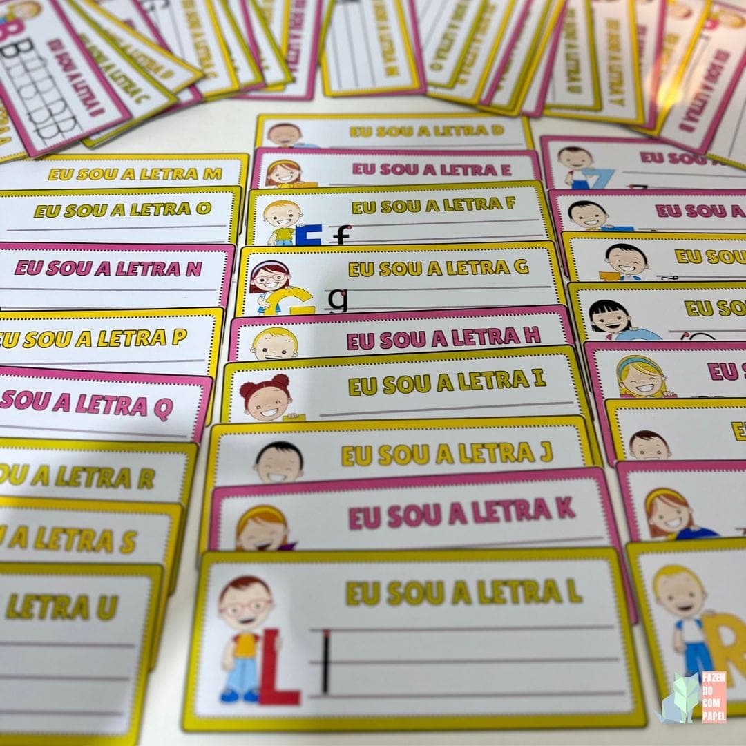Fichas de Traçado do Alfabeto — imagem 4