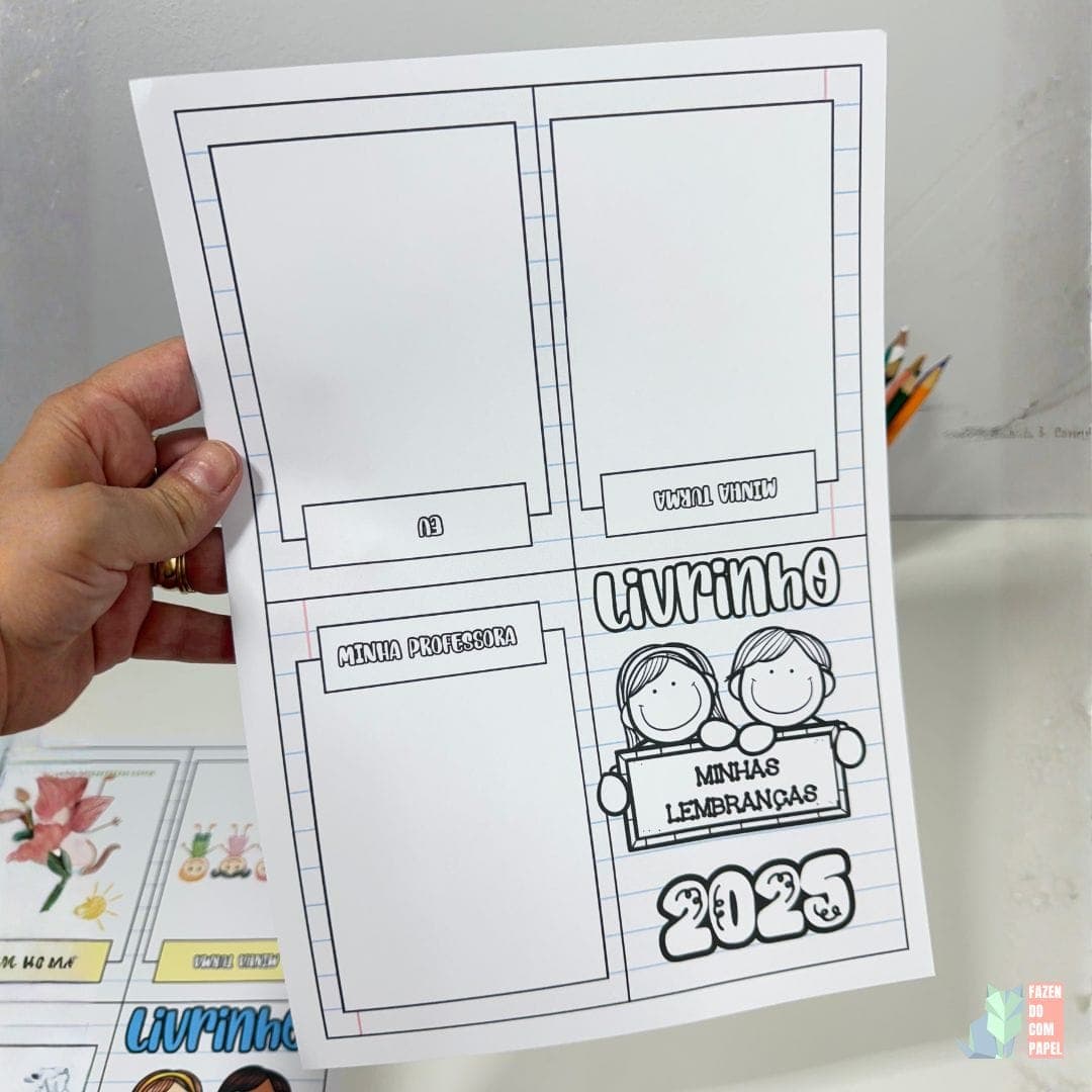 Livrinho Minhas Lembranças 2025 — imagem 2