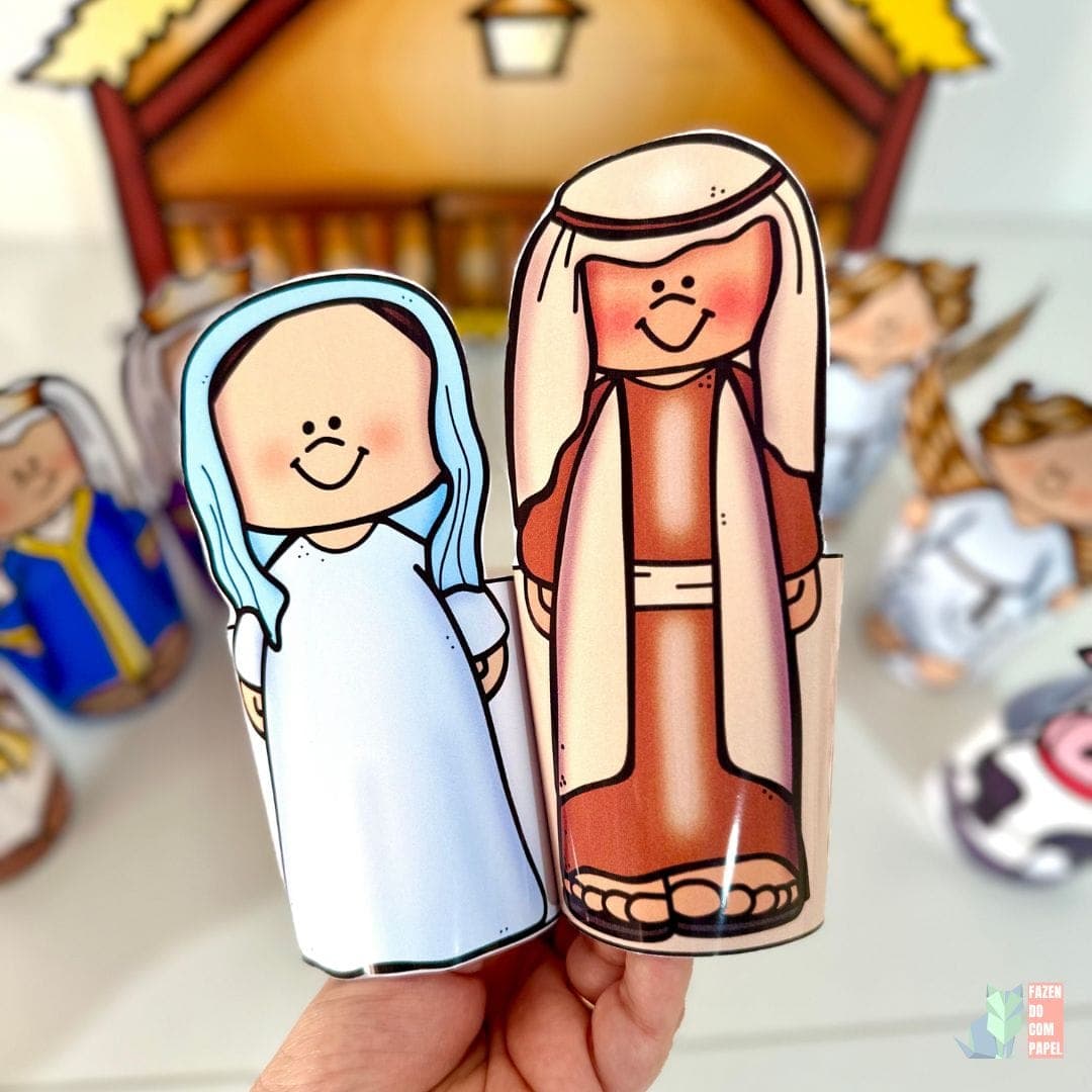 Presépio 3D Colorido — imagem 5