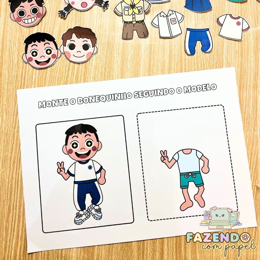 Bonequinhos para Montar — imagem 2