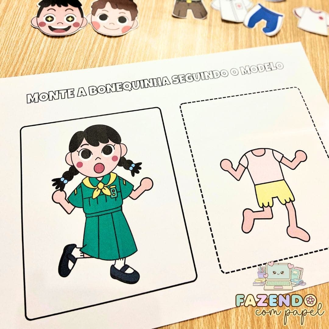 Bonequinhos para Montar — imagem 3