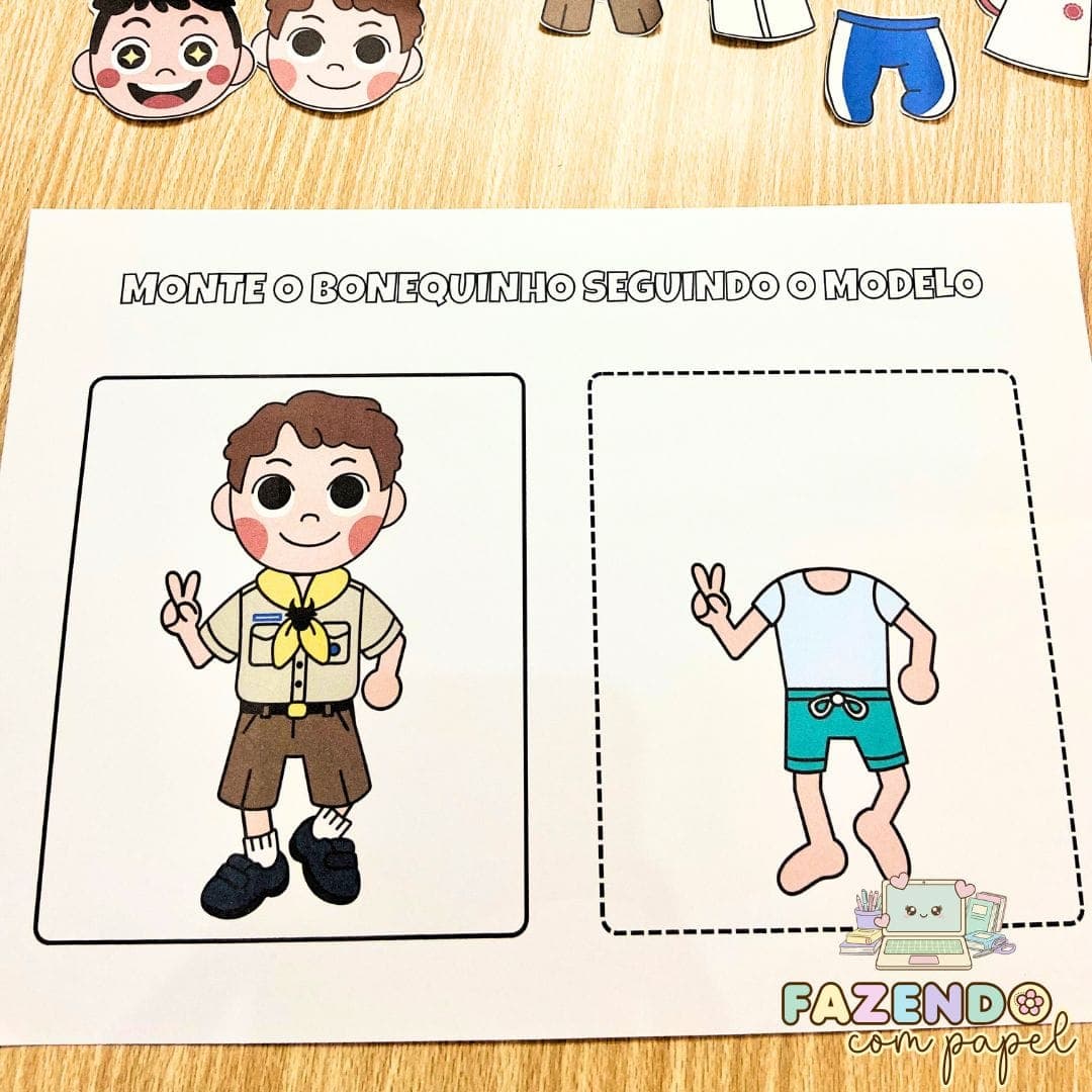 Bonequinhos para Montar — imagem 4