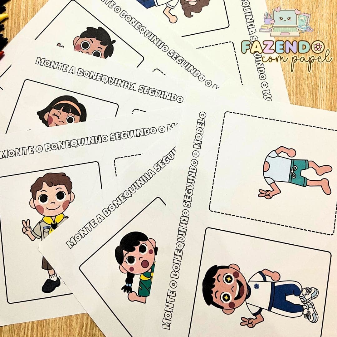 Bonequinhos para Montar — imagem 5