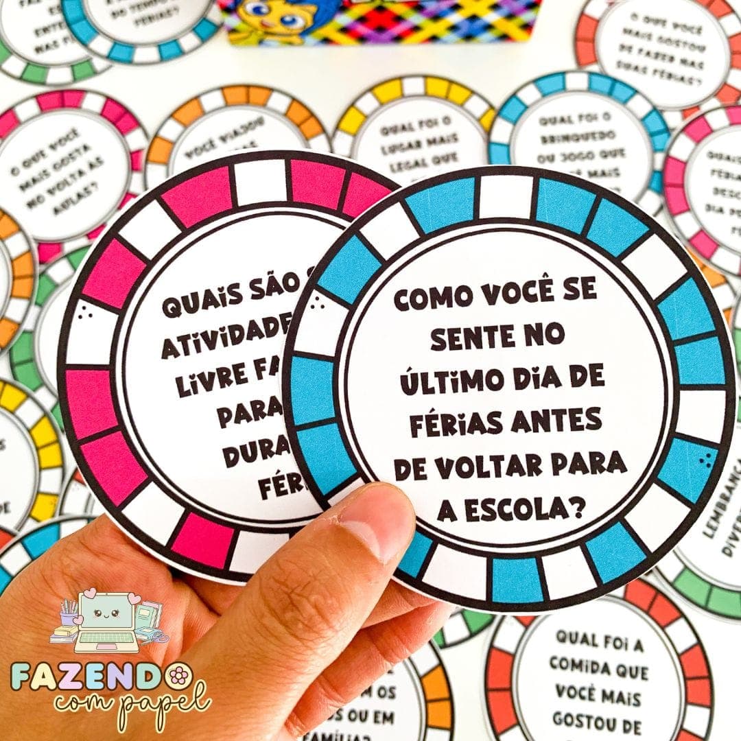 Dinâmica Volta às Aulas Divertidamente — imagem 2
