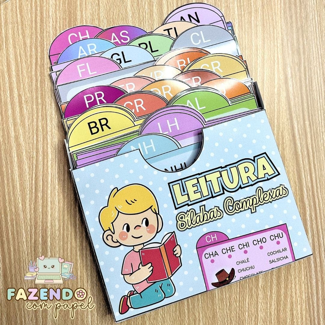 Ficha de Leitura Sílabas Complexas — imagem 2