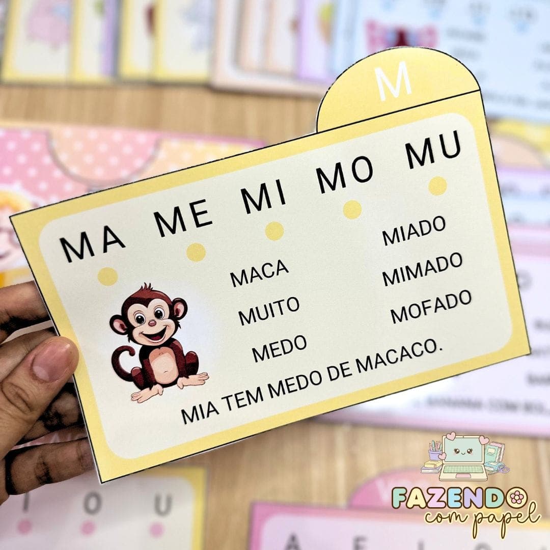 Ficha de Leitura Sílabas Simples — imagem 2
