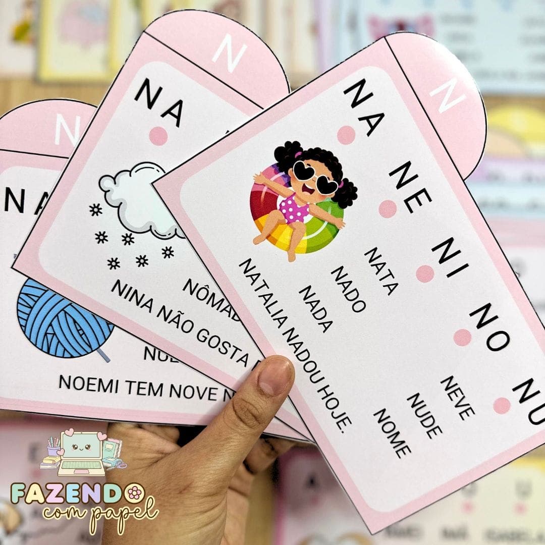 Ficha de Leitura Sílabas Simples — imagem 3