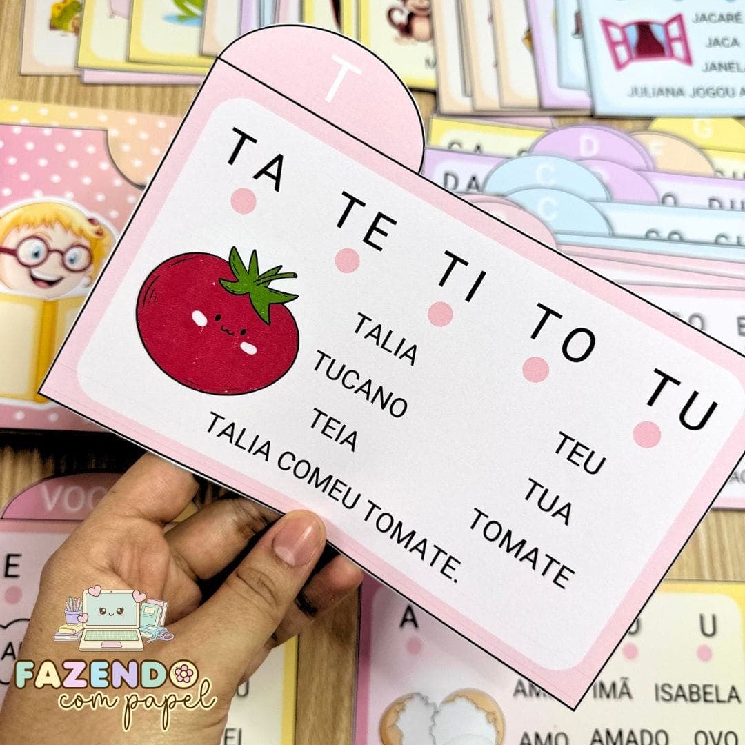 Ficha de Leitura Sílabas Simples — imagem 4