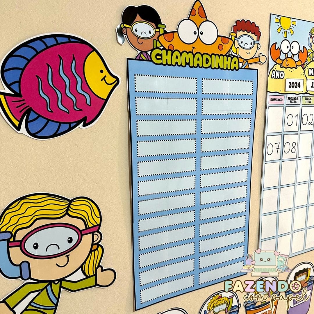 Kit Sala Fundo do Mar — imagem 5