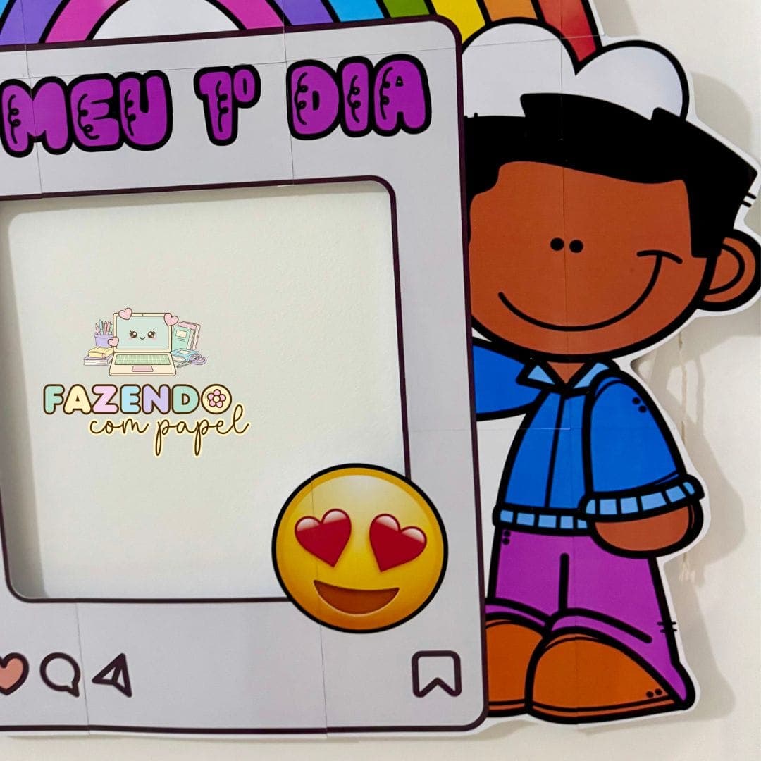 Moldura meu 1º Dia — imagem 3