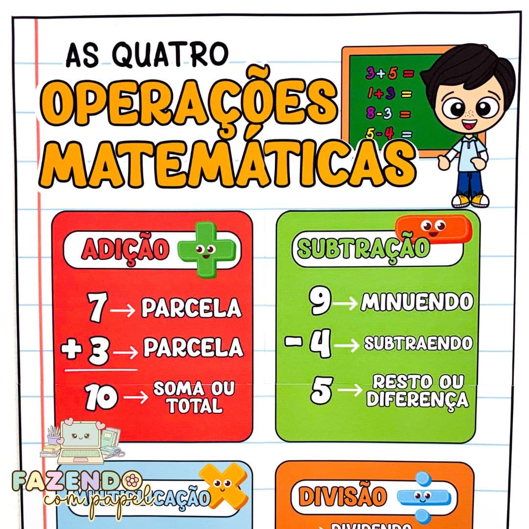 As 4 Operações Matemáticas — imagem 4