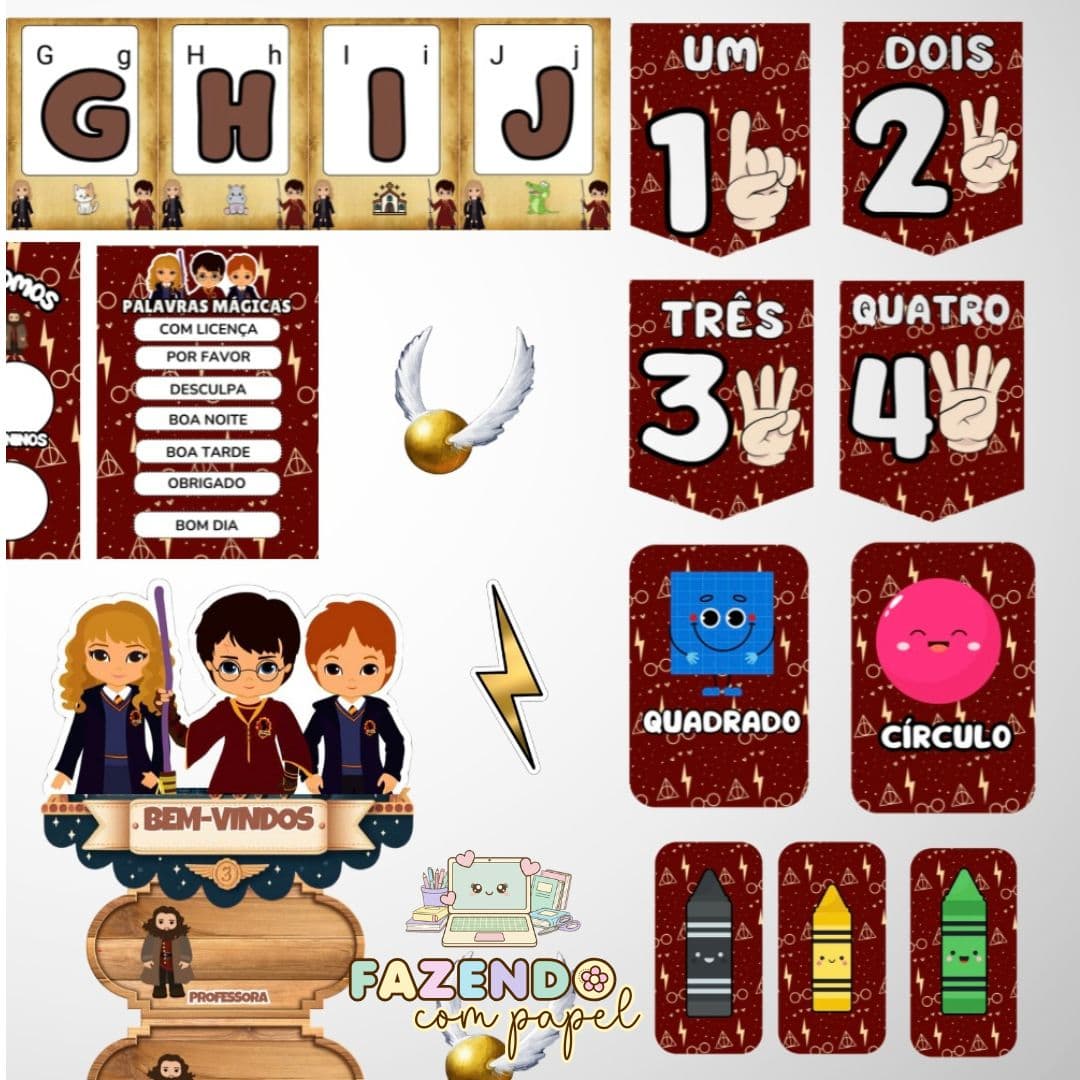 Kit Sala Harry Potter — imagem 4