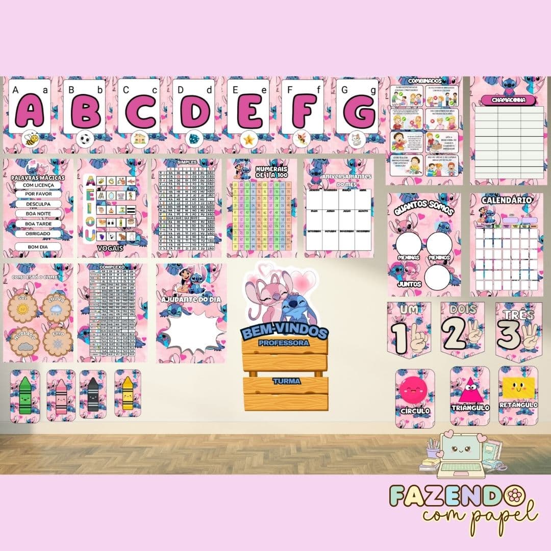 Kit Sala Stitch e Angel — imagem 2
