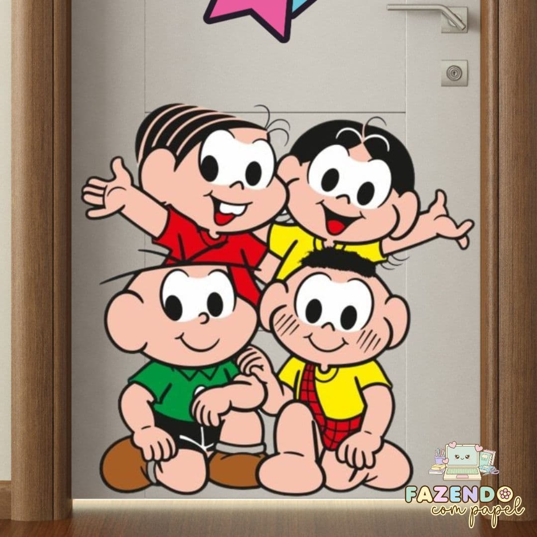 Painel de Porta Turma da Mônica — imagem 3