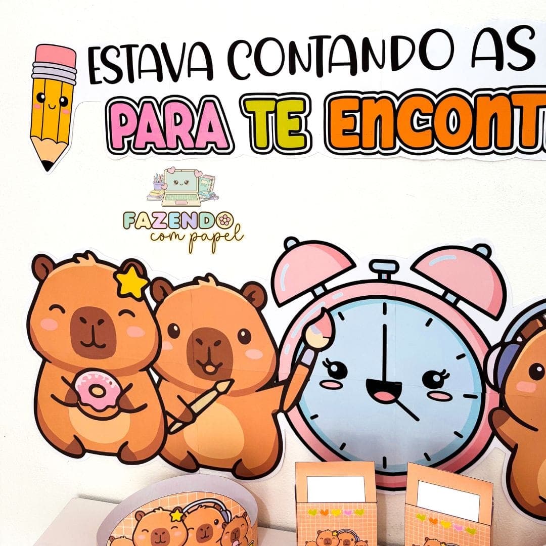 Volta às Aulas Capivara — imagem 2