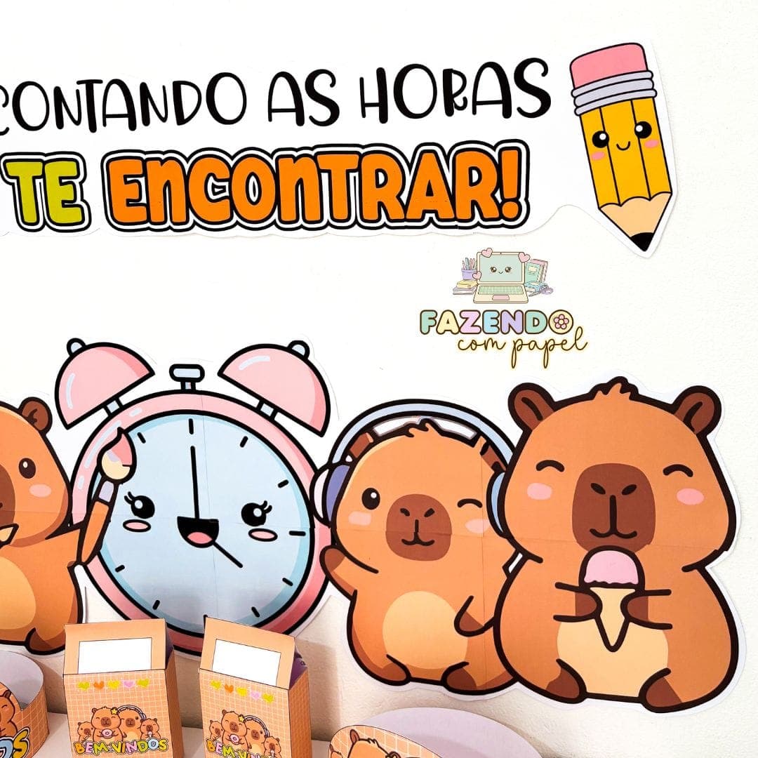Volta às Aulas Capivara — imagem 3