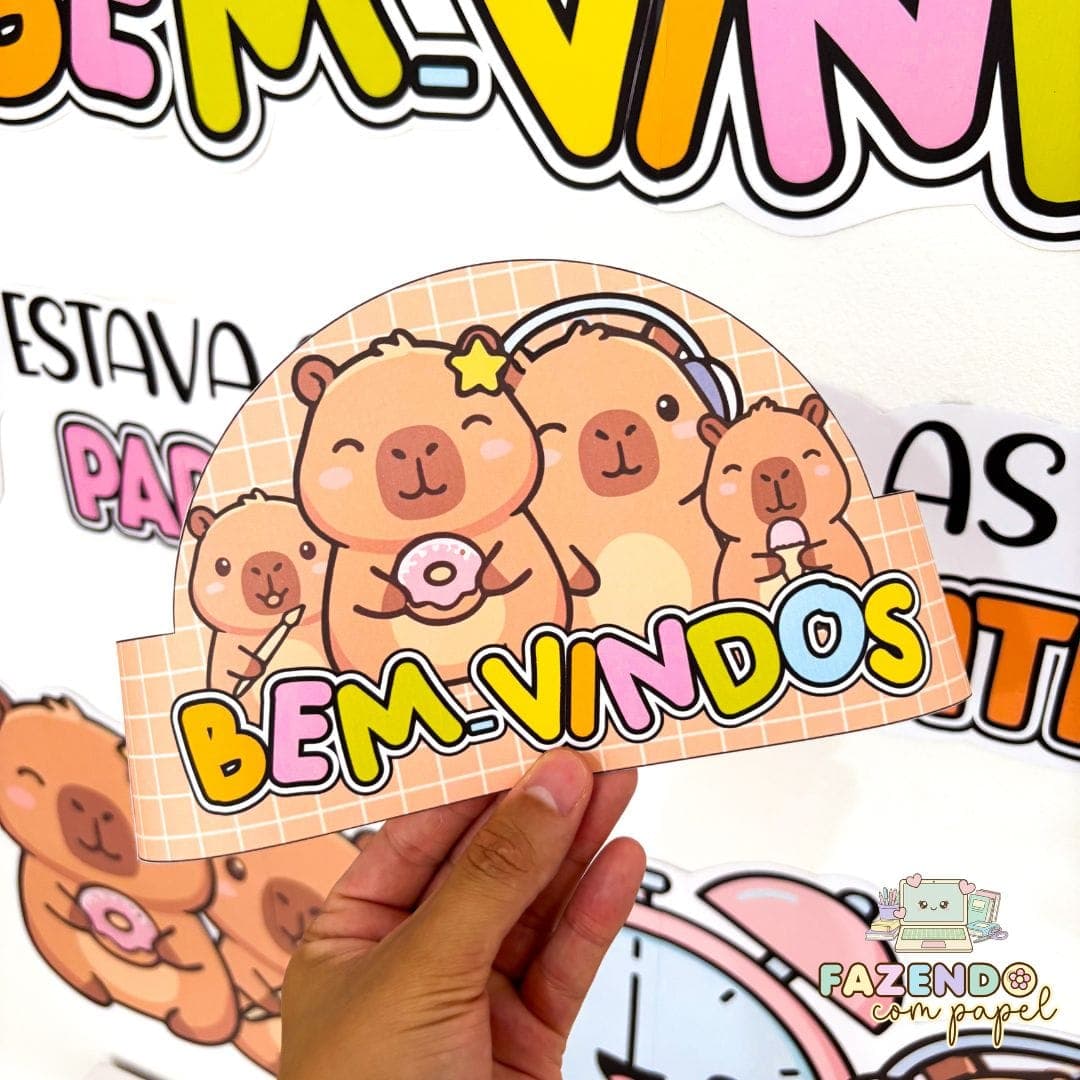 Volta às Aulas Capivara — imagem 5