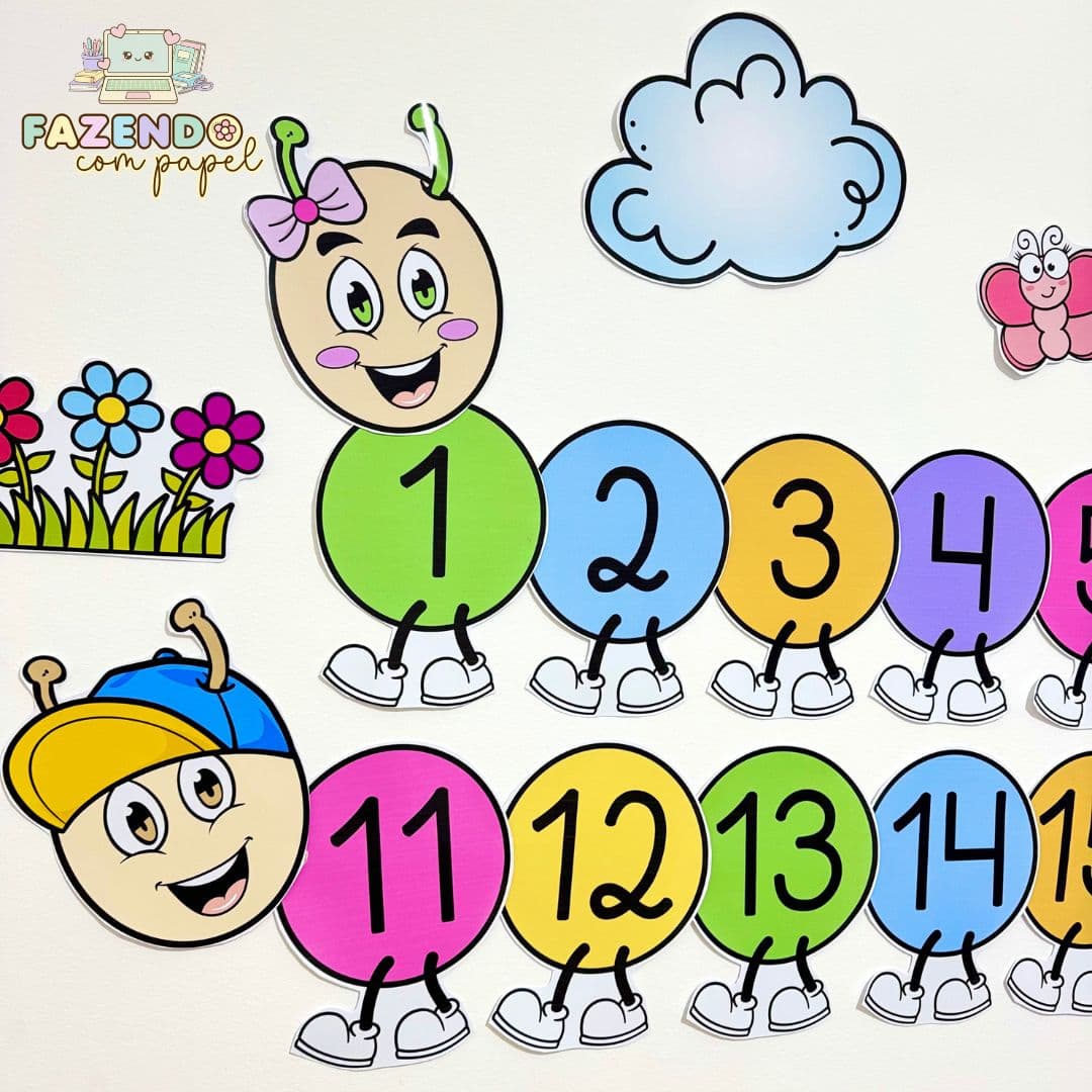 Centopeia Numerais de 1 a 20 — imagem 2