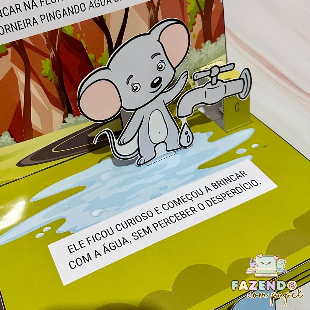 Livro 3D - O Tesouro na Floresta — imagem 3