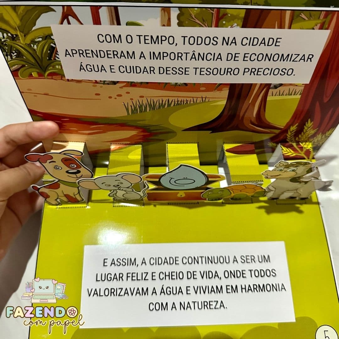 Livro 3D - O Tesouro na Floresta — imagem 4