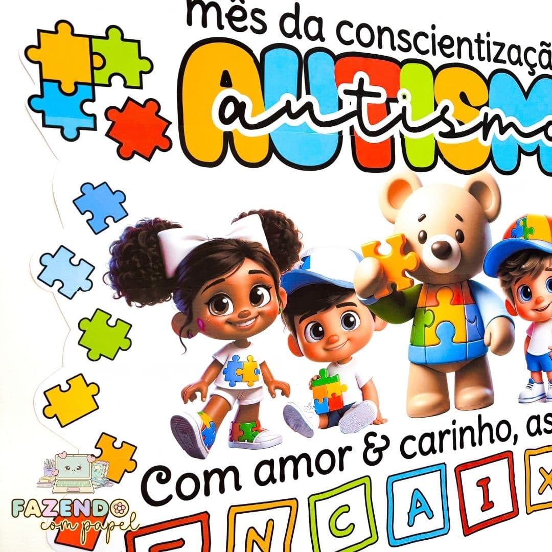 Painel Autismo (Quebra-Cabeça) — imagem 2