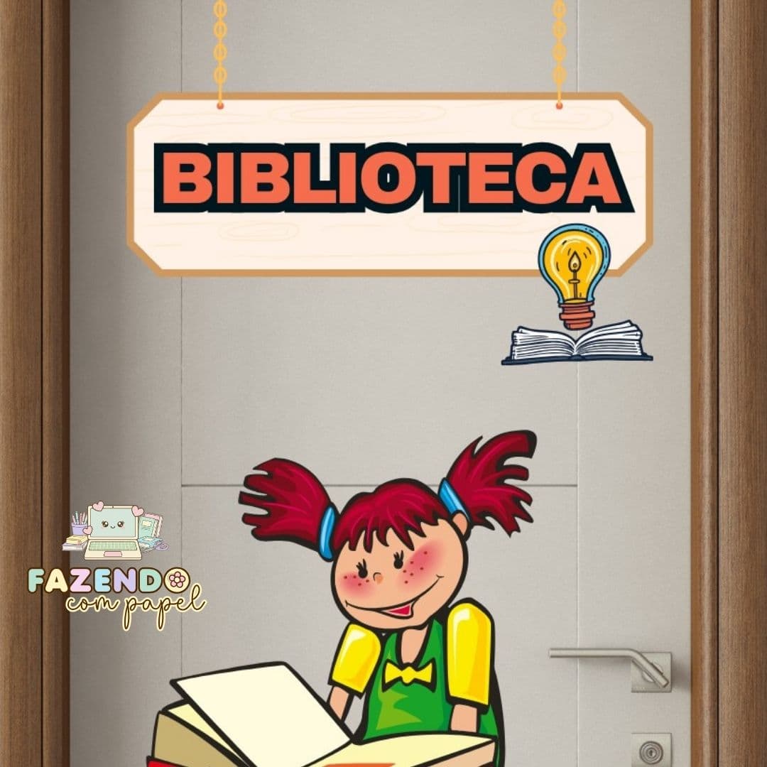 Painel de Porta Biblioteca — imagem 2