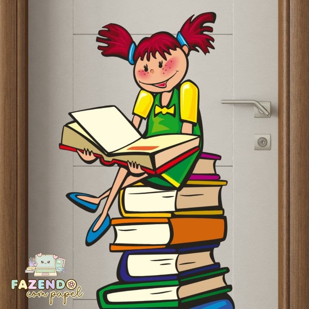 Painel de Porta Biblioteca — imagem 3