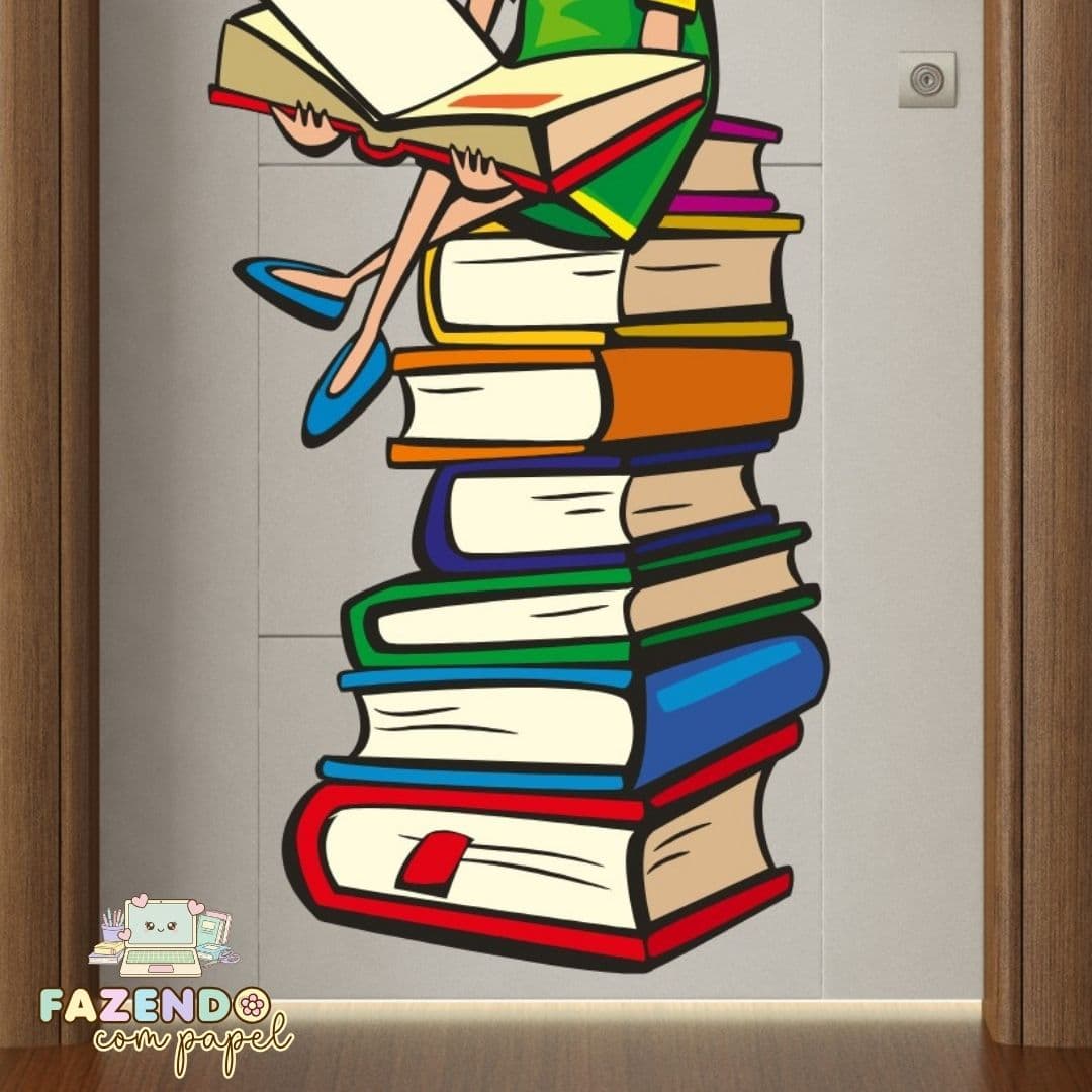 Painel de Porta Biblioteca — imagem 4