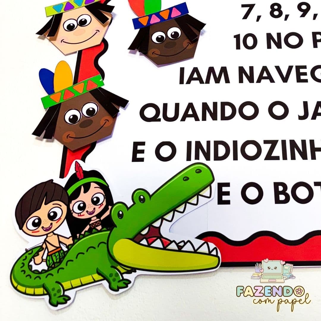 Cartaz 10 Indiozinhos — imagem 5