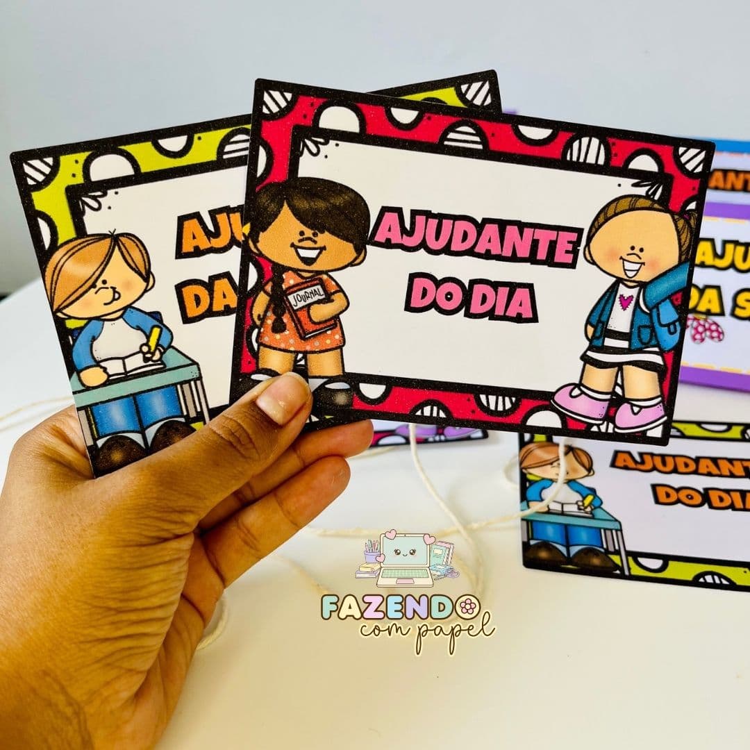 Crachá Ajudante da Sala — imagem 2
