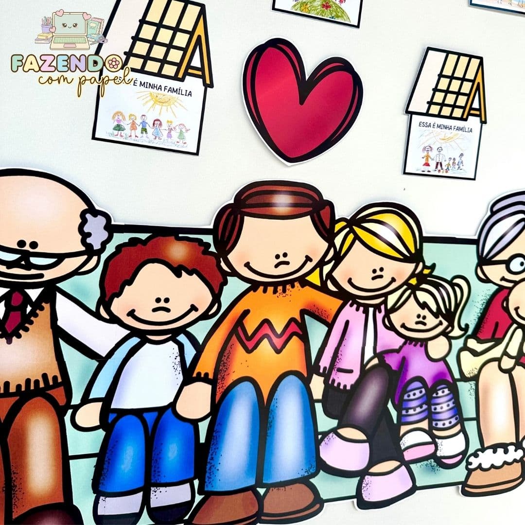 Decoração de Porta Dia da Família — imagem 4