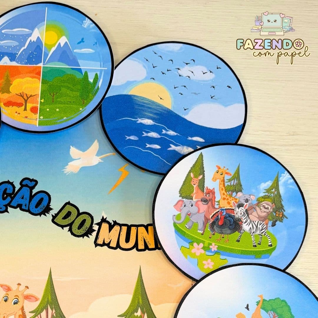 Historinha Bíblica – A Criação do Mundo — imagem 5