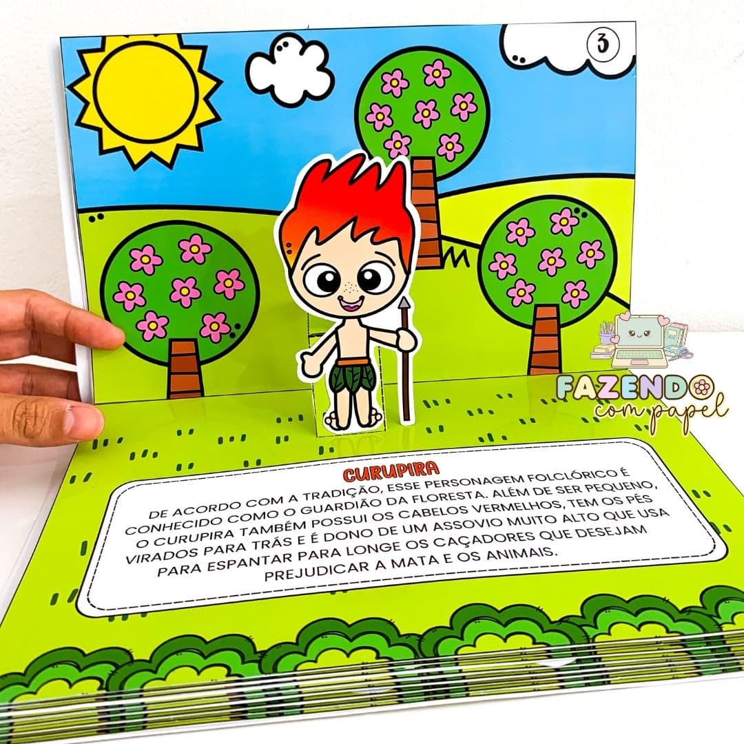 Livro Folclore 3D — imagem 3