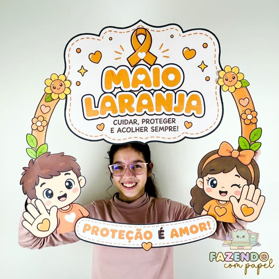Bambolê Maio Laranja - Proteger é Amor — imagem 3