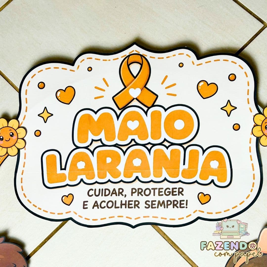 Bambolê Maio Laranja - Proteger é Amor — imagem 4