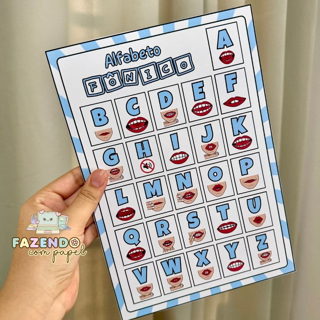 Cartaz Alfabeto Fônico — imagem 3