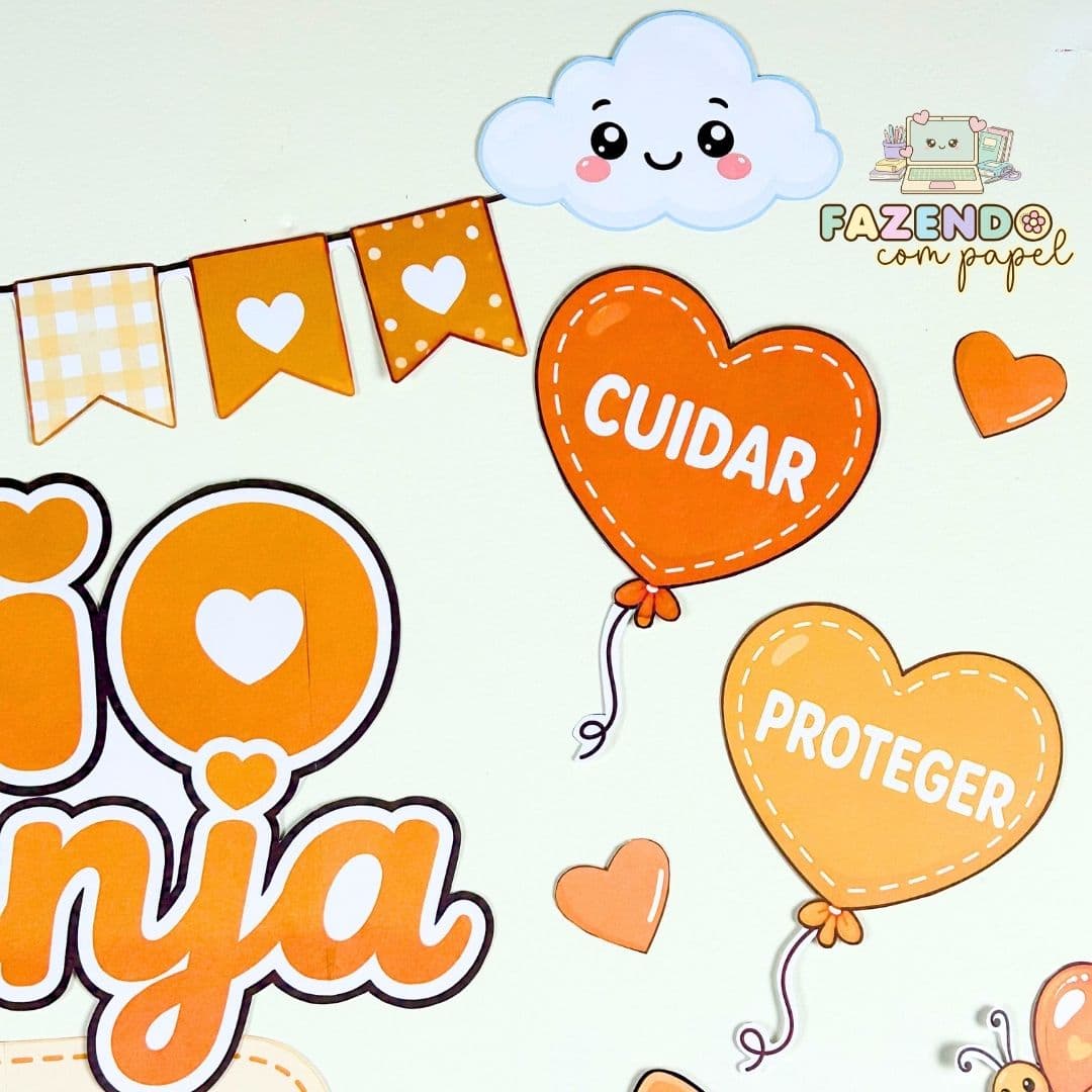 Painel Maio Laranja - Acolher, Cuidar e Proteger — imagem 5