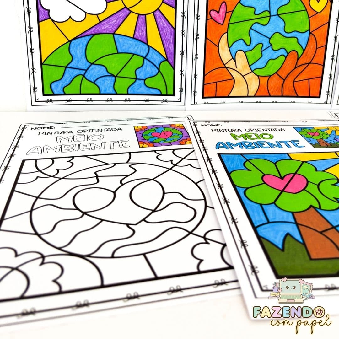 Pintura Orientada - Meio Ambiente — imagem 5