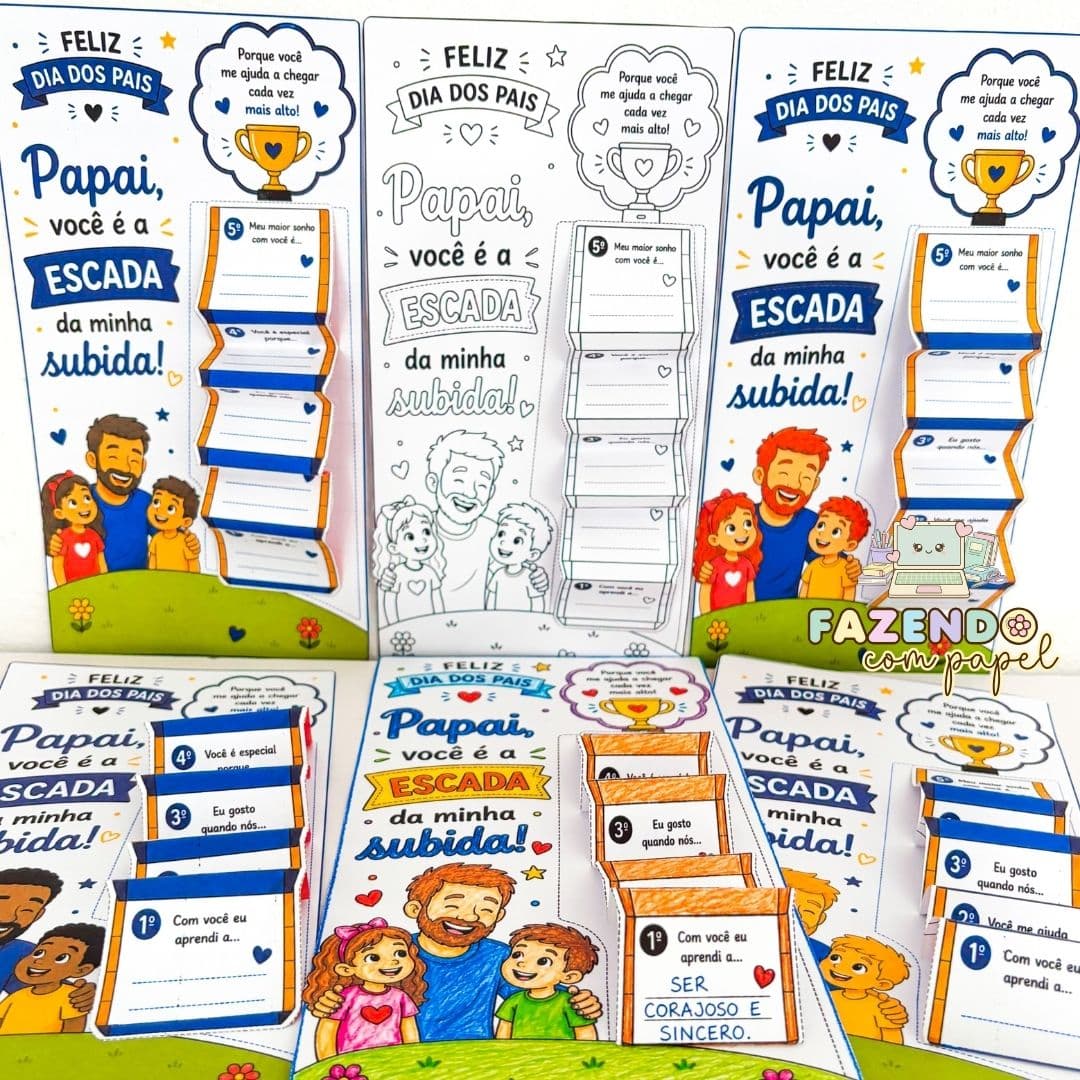 Cartão A Escada do Papai — imagem 2