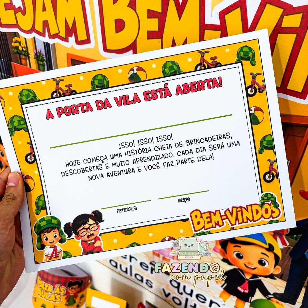 Kit Volta às Aulas Chaves — imagem 5