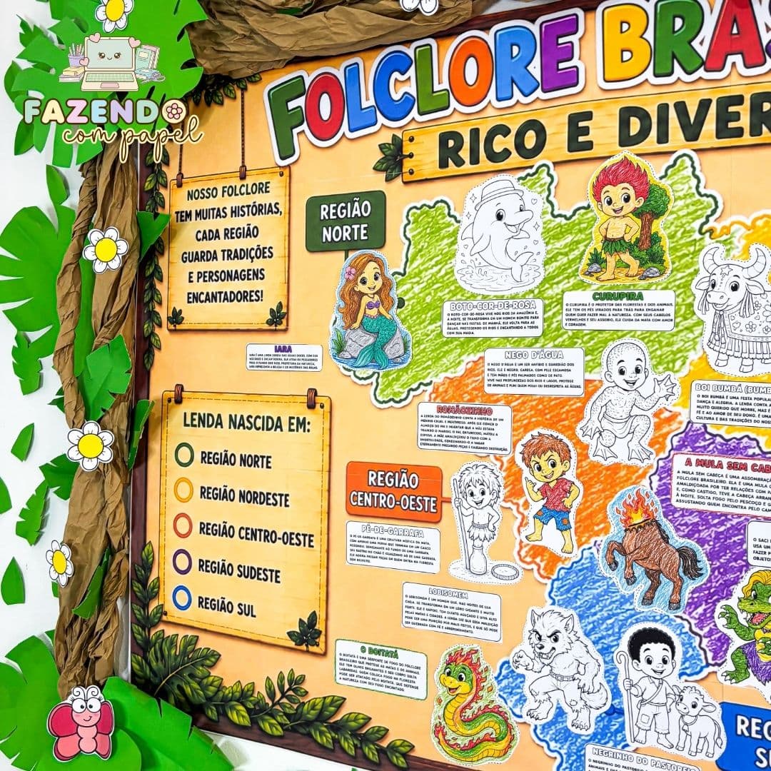 Mapa das Lendas Brasileiras — imagem 3