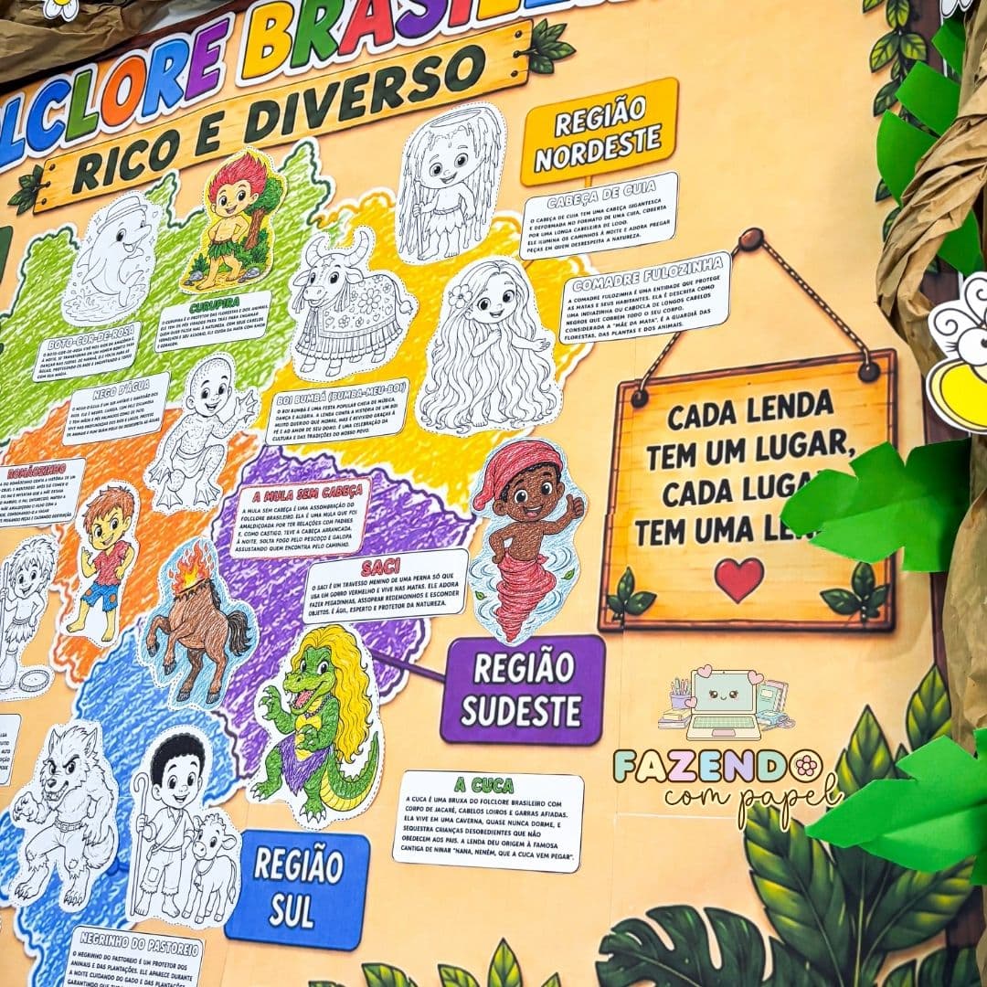 Mapa das Lendas Brasileiras — imagem 4