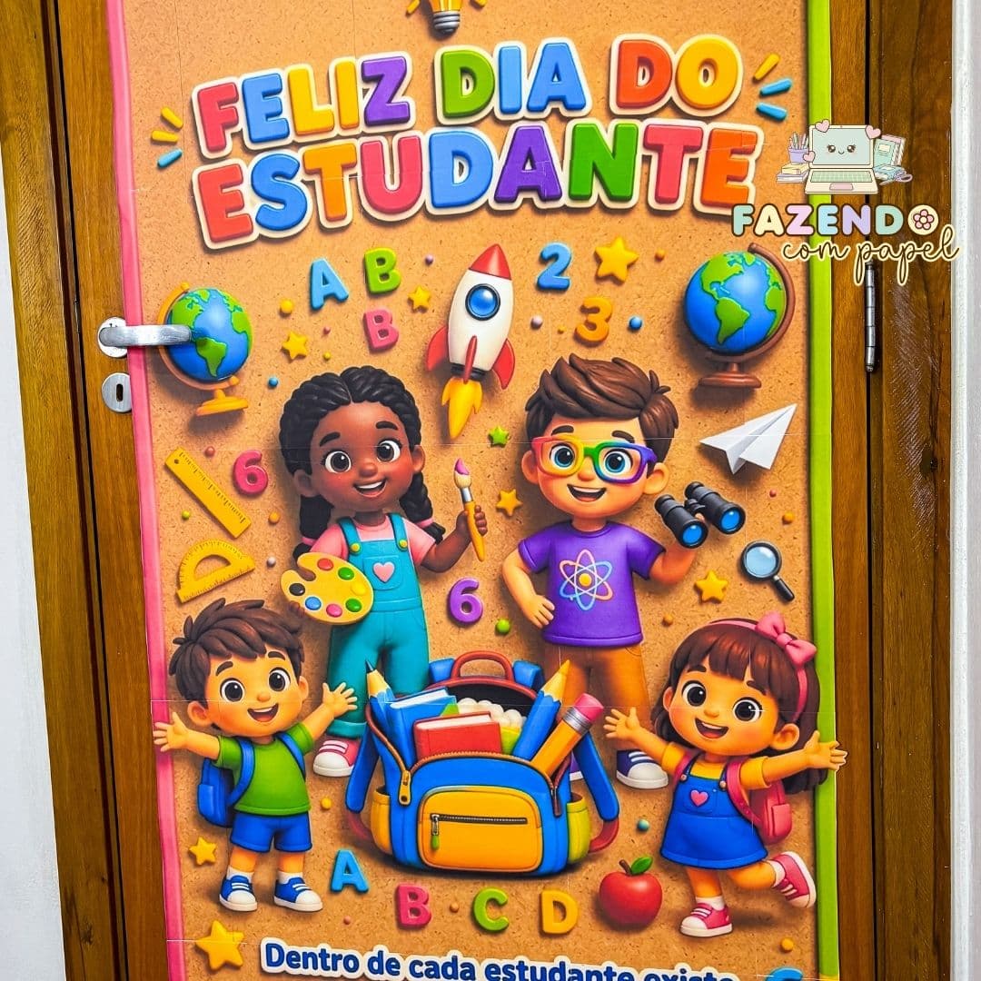 Painel de Porta Dia do Estudante — imagem 2