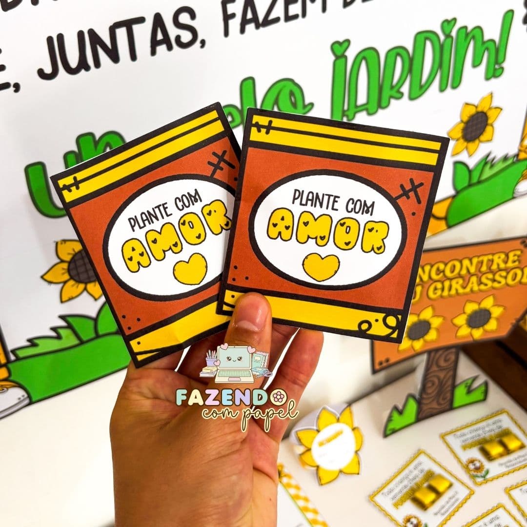 Kit Reunião de Pais - Girassol — imagem 5