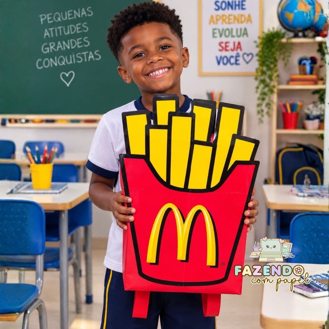 Mochila Maluca Fast Food — imagem 3