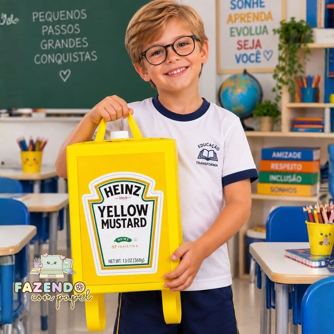 Mochila Maluca Fast Food — imagem 4